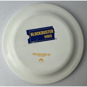 Blockbuster Video Hellraiser III Hell On Earth Promotional 9” Frisbee